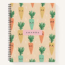 Visages de carottes personnalisées Cute Kawaii Pas