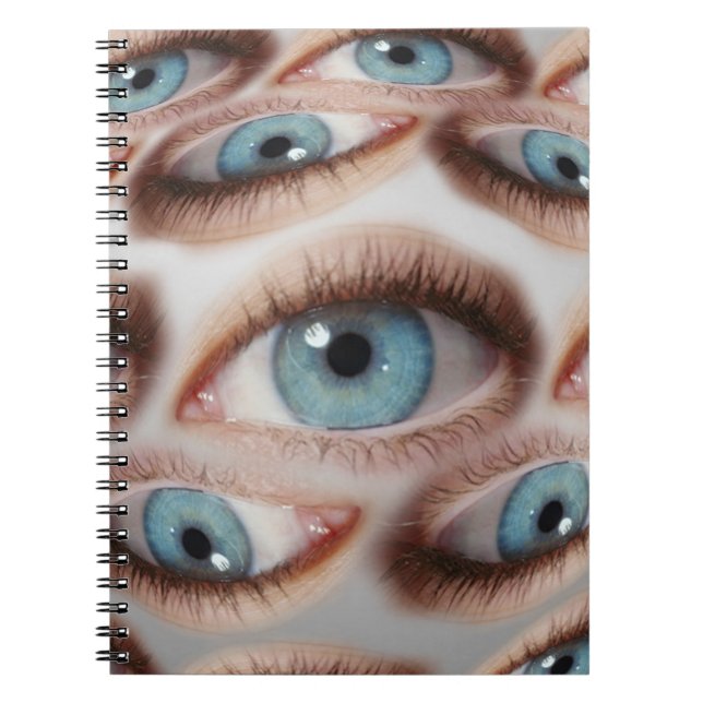 Carnet Vision psychédélique : illusion de l'oeil Abstrait (Devant)