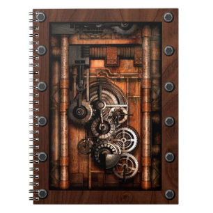 Carnet Vitesses et rivets de SteamPunk