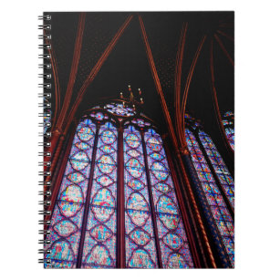 Carnet Vitrail de la Sainte-Chapelle à Paris Photo