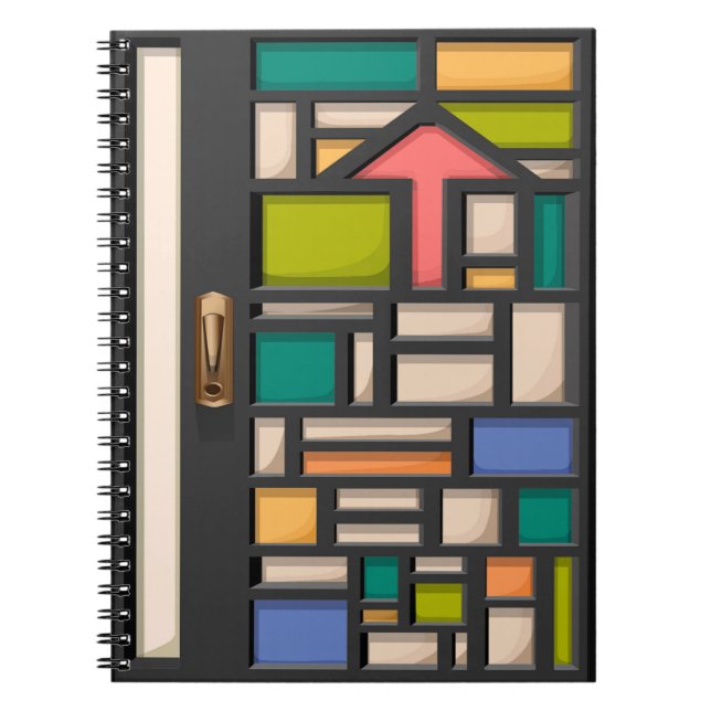 Carnet vitrail de porte (Devant)