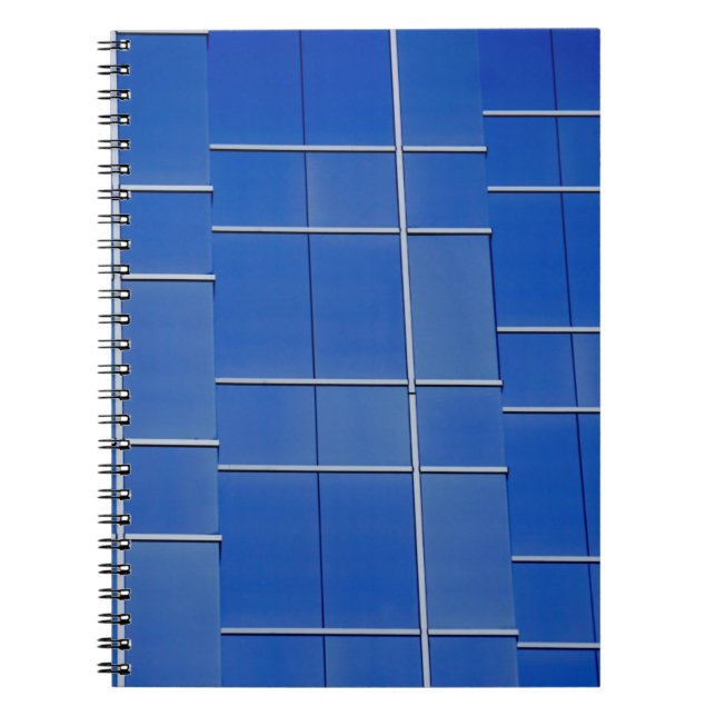 Carnet Vitraux bleus et blancs (Devant)