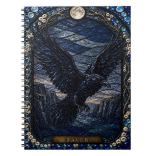 Carnet Vitraux Illumina de Perchoir de Falaises aux Corbe