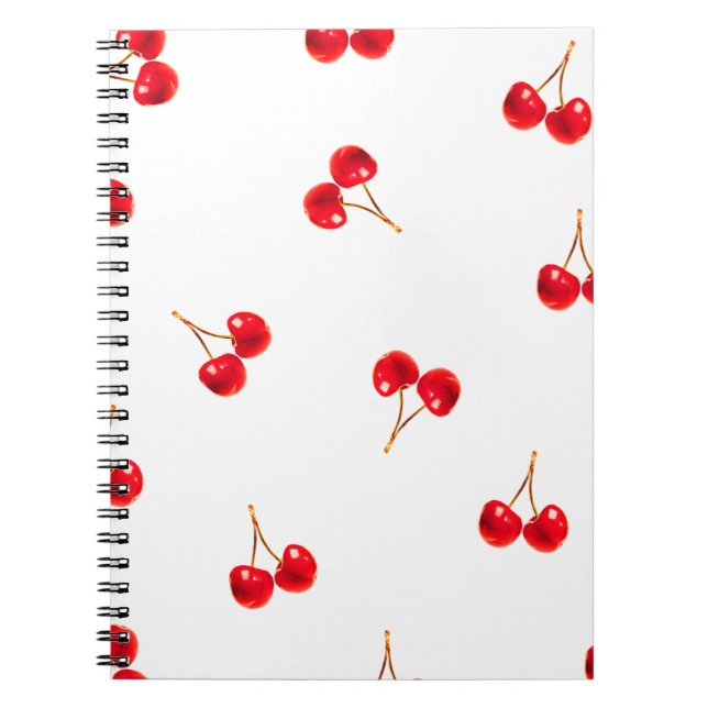 Carnet Vivid Cherry Pattern (Devant)