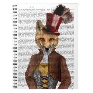 Carnet Vivienne Steampunk Fox