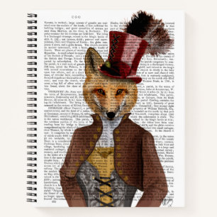Carnet Vivienne Steampunk Fox