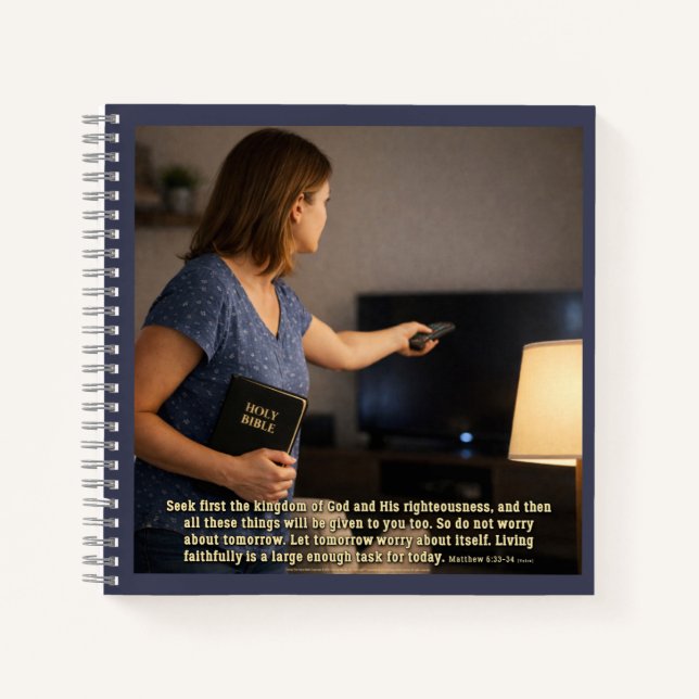 Carnet Vivre fidèlement suffit (Devant)