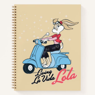 Carnet Vivre La Vida Lola Scooter Graphic
