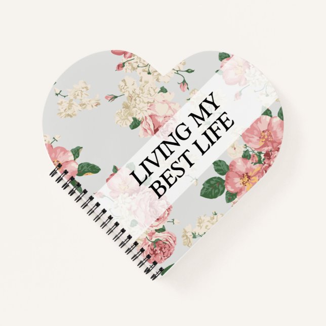 Carnet Vivre ma vie meilleure (Devant)