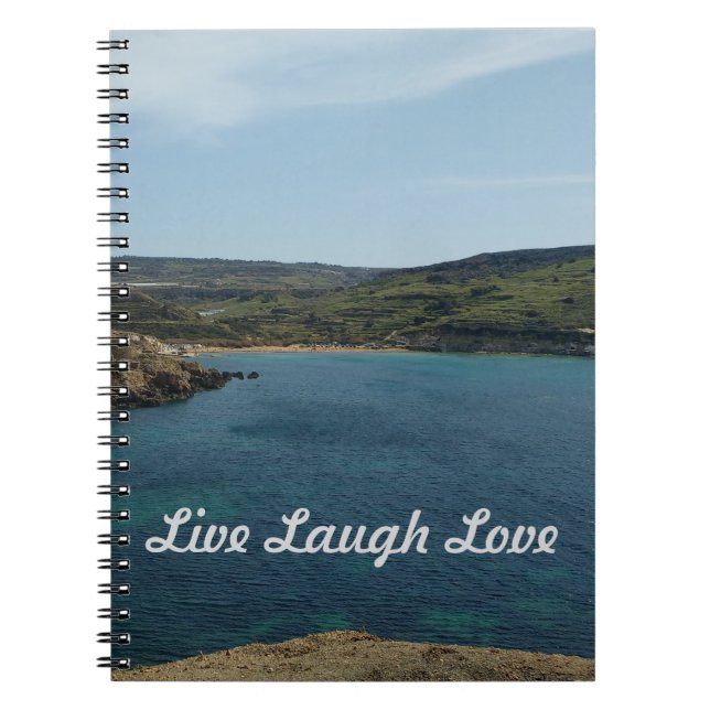 Carnet Vivre rire amour (Devant)