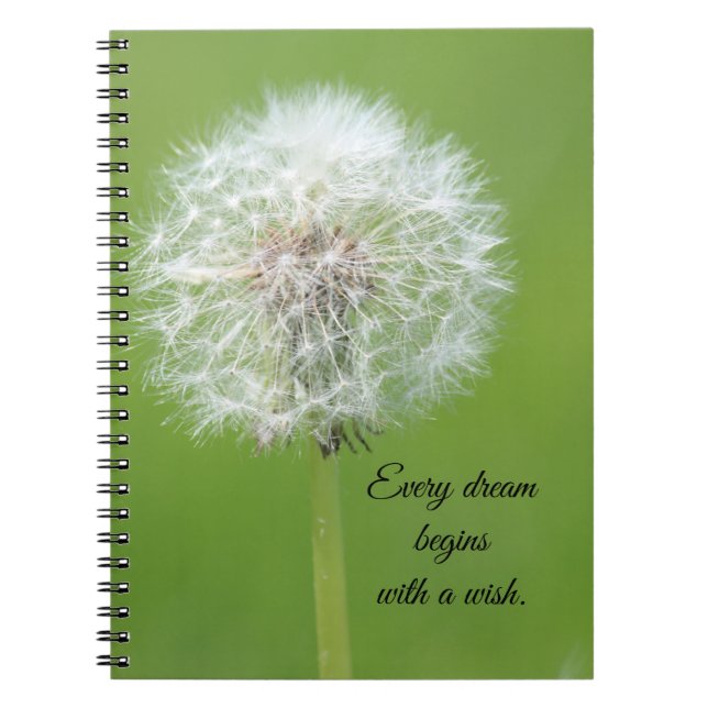 Carnet Voeux de Dandelion (Devant)