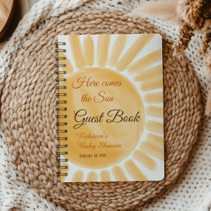 Carnet Voici le fils Sunshine Ray Baby shower invité