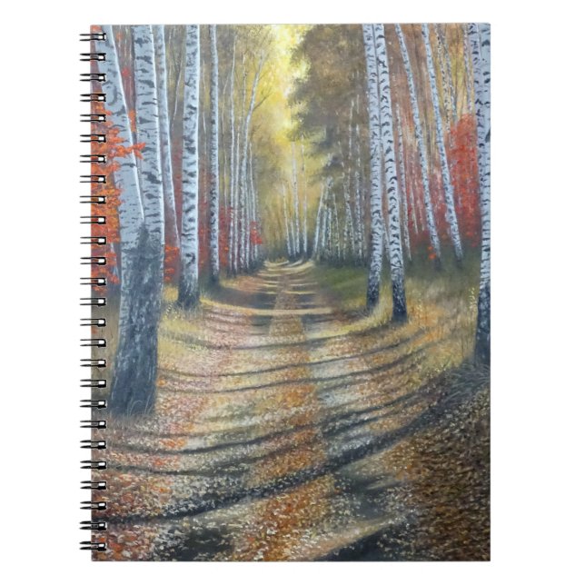 Carnet Voie de l'arbre à bouleau (Devant)
