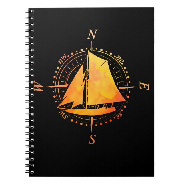 Carnet Voilier Compass (Devant)