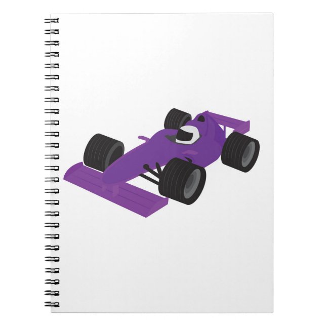 Carnet Voiture de course F1 (Devant)