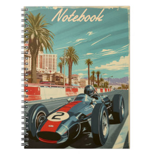 Carnet Voiture de course vintage à Las Vegas
