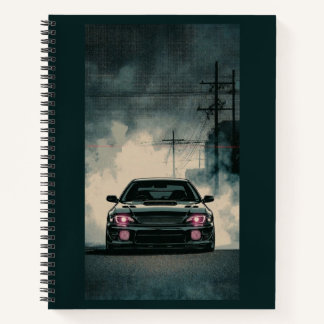 Carnet Voiture de sport classique JDM GC8 Moody Aesthetic