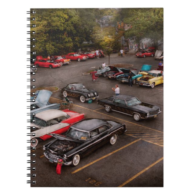 Carnet Voiture - exposition de voiture ancienne (Devant)
