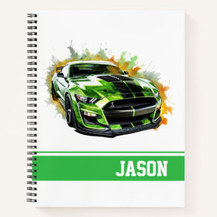 Carnet Voiture Musclée