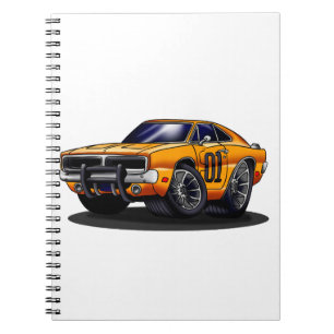 Carnet Voiture musculaire Orange Classic - Choisir la