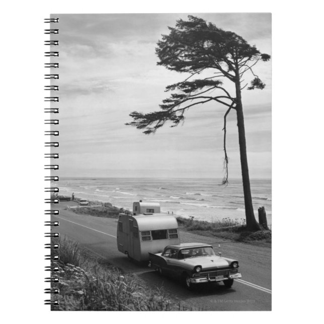 Carnet Voiture tirant la remorque (Devant)