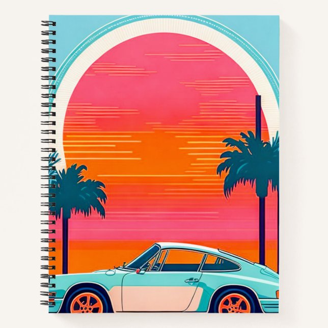 Carnet Voiture Vintage (Devant)