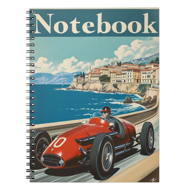 Carnet Voiture vintage Riviera (Devant)