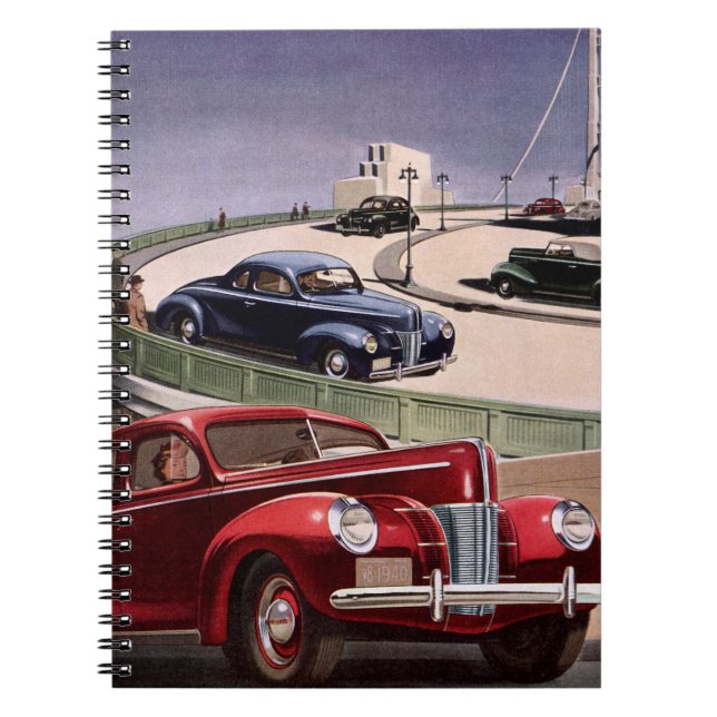 Carnet Voitures Anciennes, Circuit de Berlines Classiques (Devant)
