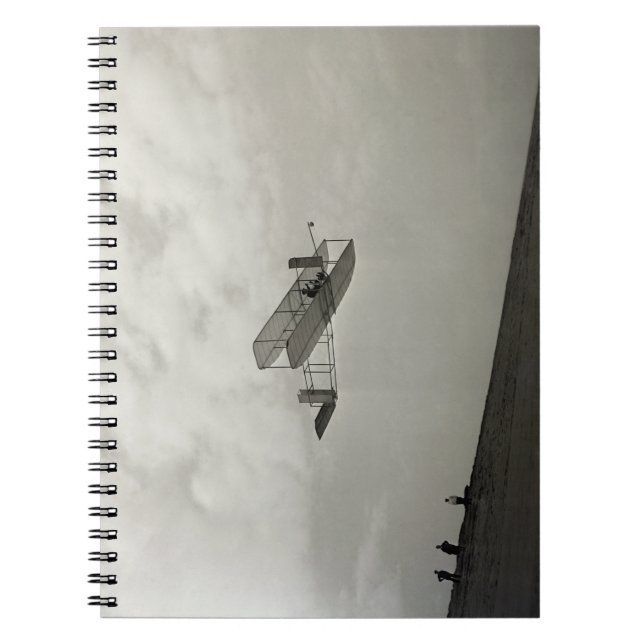 Carnet Vol à voile Aviation Test de vol Frères Wright (Devant)