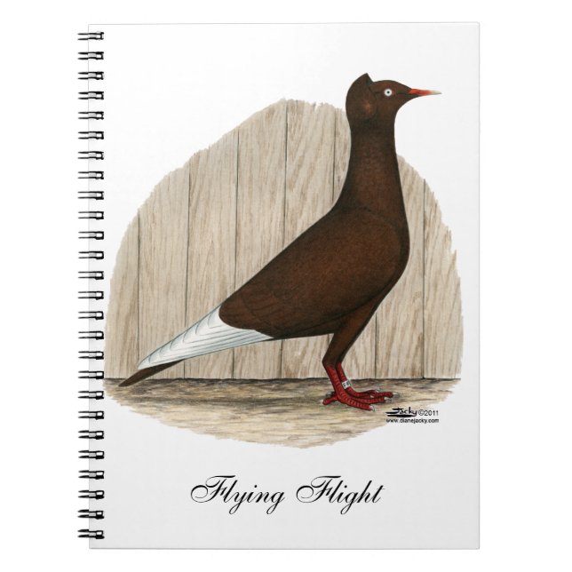 Carnet Vol Casquette rouge Pigeon (Devant)