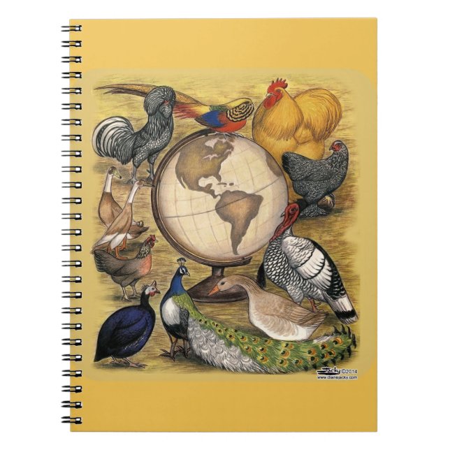 Carnet Volaille du monde (Devant)