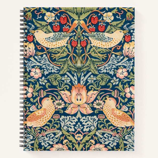 Carnet Voleur de fraises, William Morris 1834-1896 -Petit (Devant)