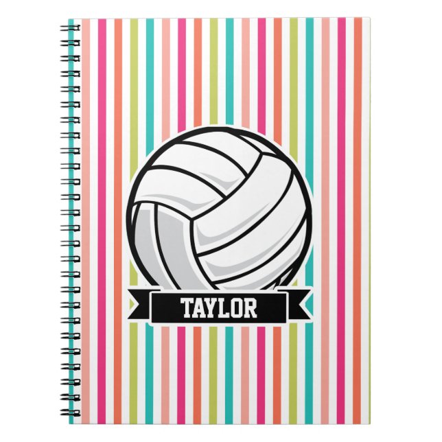 Carnet Volley-ball du Colorful (Devant)