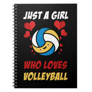 Carnet Volleyball Juste Une Fille Qui Aime Volleyball 527