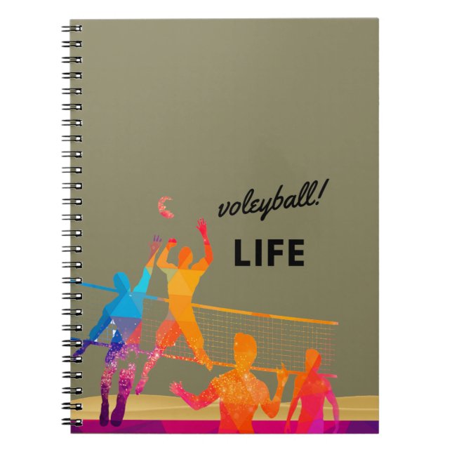 Carnet Volleyball Laife (Devant)
