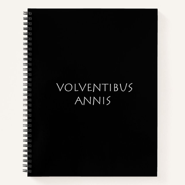 Carnet Volventibus annis (Devant)