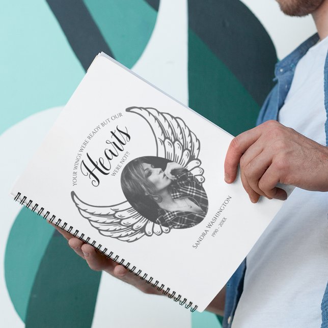 Carnet Vos Ailes Étaient Prêtes | Photo Memorial Guest (Créateur téléchargé)