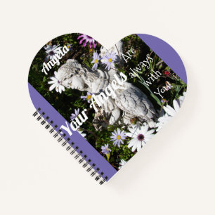Carnet Vos anges sont toujours avec vous Ange floral