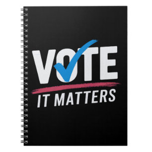Carnet Vote Élection 2024 Électeur Démocrate Politique