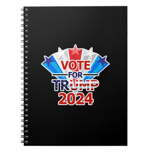 Carnet Vote for Trump 2024 (Devant)