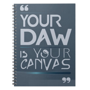 Carnet Votre bureau est votre canvas option 3
