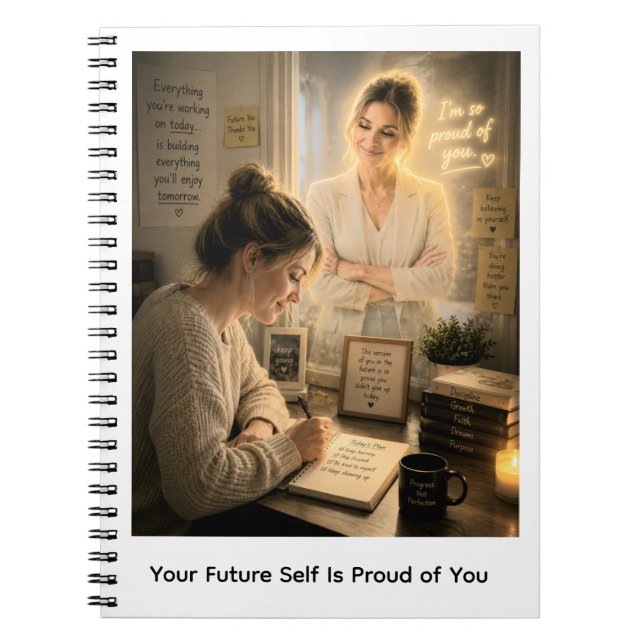 Carnet Votre futur vous est fier de vous (Devant)