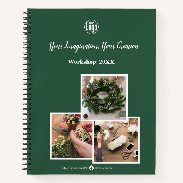 Carnet Votre Imagination, Votre Création - Florist Shop (Devant)