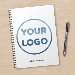 Carnet Votre logo de société et site Web ou texte