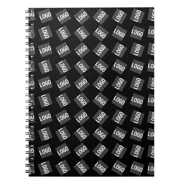 Carnet Votre logo | Logo unique, conception ou motif d'im (Devant)