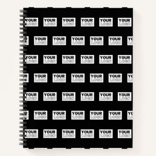 Carnet Votre logo ou votre conception Arrière - plan de