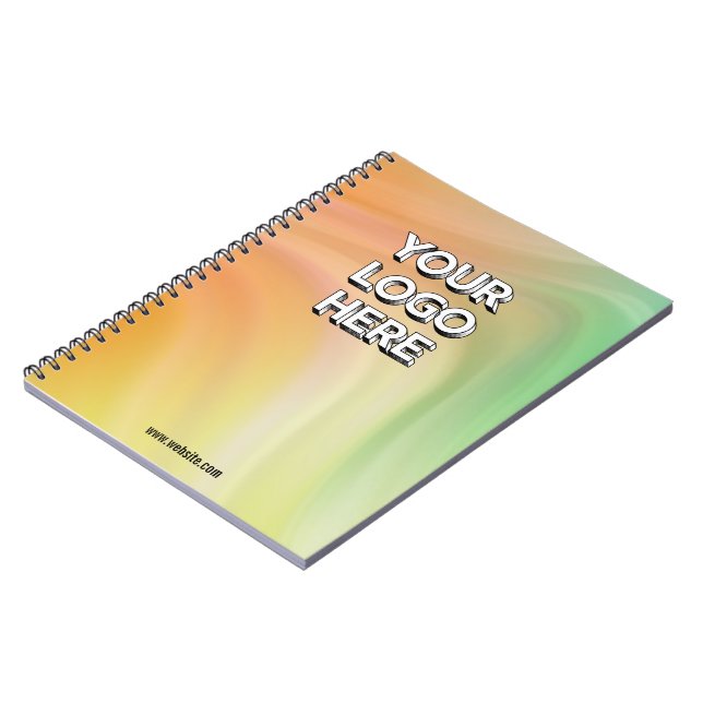 Carnet Votre logo personnalisable ici (Côté gauche)