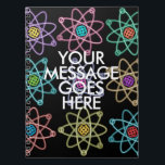 Carnet VOTRE MESSAGE Science<br><div class="desc">VOTRE MESSAGE CAHIER DE SCIENCES. Personnalisez avec votre propre message pour créer un cadeau de science unique. Cahier inspiré des sciences cool et tendance, conçu comme un cadeau pour tous les scientifiques, professeurs de sciences, étudiants en sciences, bref, pour tout geek de la science dans votre vie (et cela vous...</div>