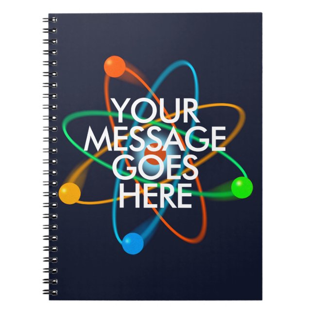 Carnet VOTRE MESSAGE Science (Devant)