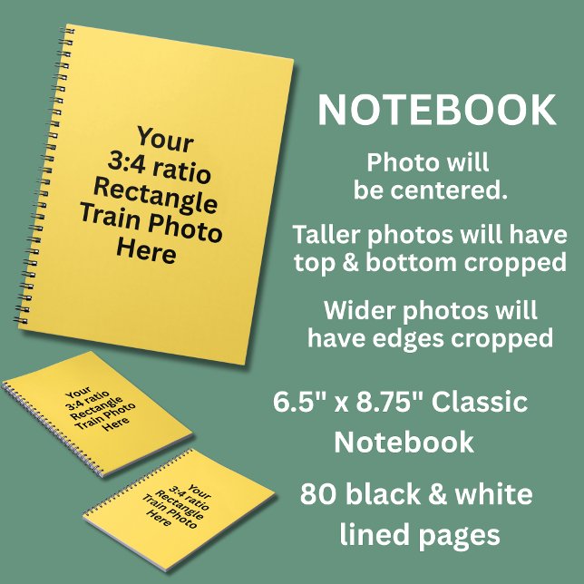 Carnet Votre photo du train (Créateur téléchargé)